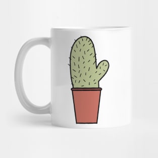 Cute Cactus Drawing Mug